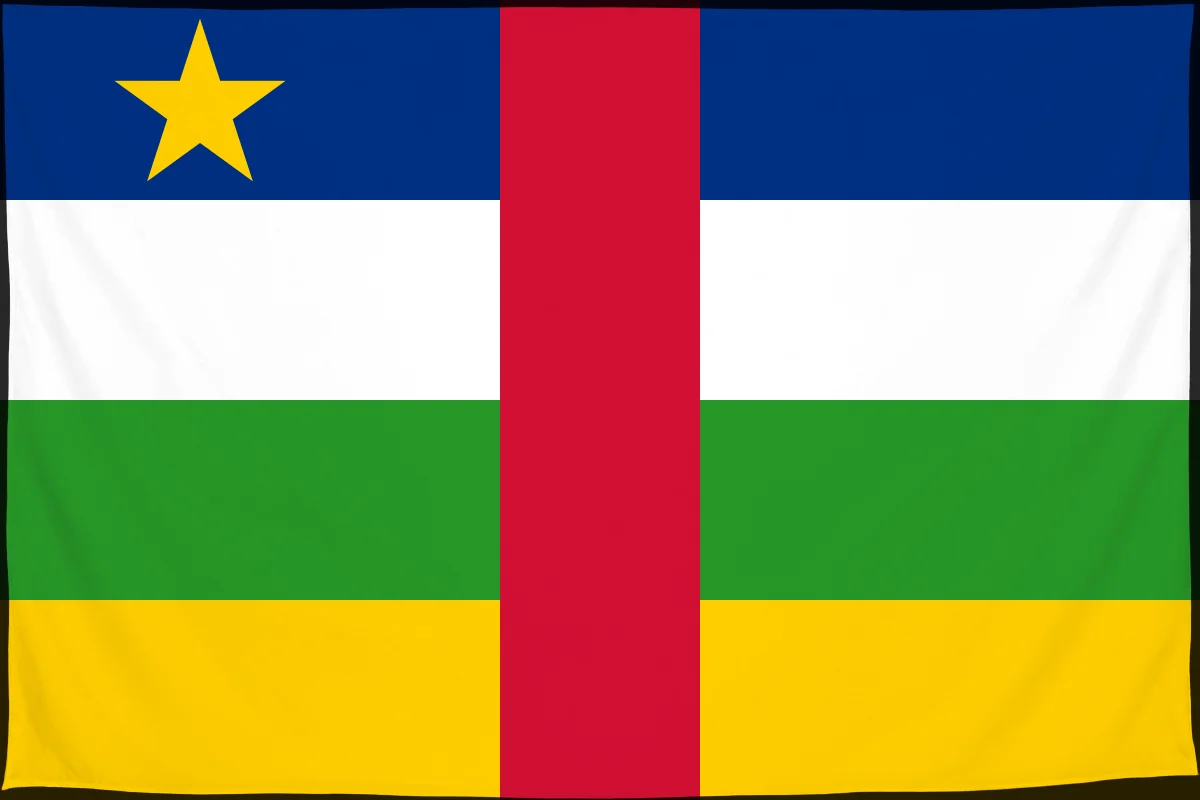 Флаг: Центральноафриканская Республика